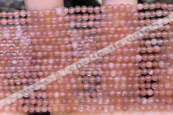 CTG2061 15 inches 2mm,3mm south red agate gemstone beads