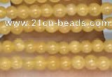 CTG2074 15 inches 2mm,3mm yellow jade gemstone beads