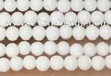 CTG2075 15 inches 2mm,3mm white porcelain beads wholesale
