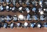 CTG2147 15 inches 2mm,3mm & 4mm faceted round terahertz gemstone beads