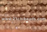 CTG2156 15 inches 2mm,3mm faceted round white moonstone beads