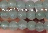 CTG2203 15 inches 2mm,3mm & 4mm faceted round green aventurine jade beads