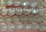 CTG2205 15 inches 2mm,3mm faceted round prehnite gemstone beads