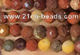 CTG2217 15 inches 2mm,3mm faceted round mookaite gemstone beads