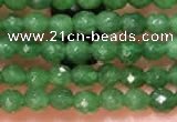 CTG2230 15 inches 2mm,3mm faceted round candy jade beads