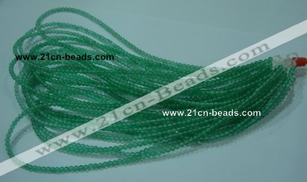 CTG24 15.5 inch 3mm round tiny pale green agate beads wholesale