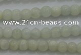 CTG256 15.5 inches 3mm round tiny white moonstone beads