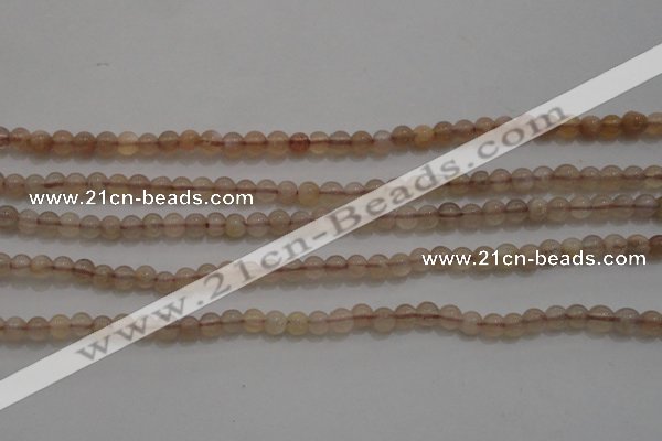 CTG257 15.5 inches 3mm round tiny moonstone gemstone beads