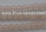 CTG258 15.5 inches 3mm round tiny peach stone beads wholesale