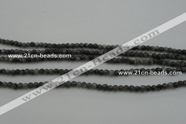 CTG259 15.5 inches 3mm round tiny black labradorite beads wholesale