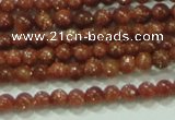 CTG40 15.5 inches 2mm round tiny goldstone beads wholesale