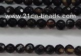 CTG428 15.5 inches 3mm faceted round tiny agate gemstone beads
