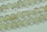 CTG43 15.5 inches 2mm round tiny white chalcedony beads wholesale