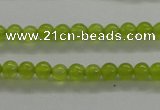 CTG430 15.5 inches 2mm round tiny dyed candy jade beads wholesale