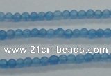 CTG439 15.5 inches 2mm round tiny dyed candy jade beads wholesale