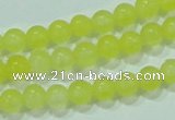 CTG58 15.5 inches 2mm round tiny dyed white jade beads wholesale