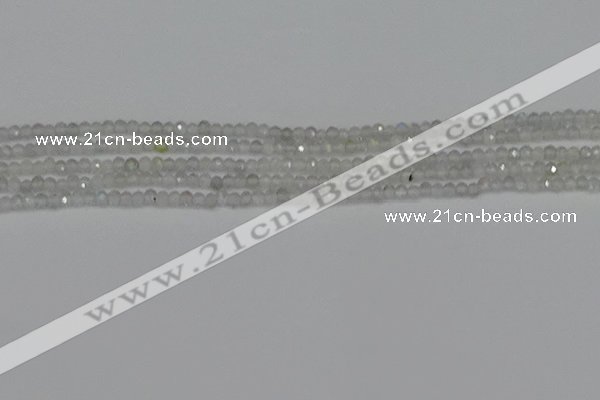 CTG612 15.5 inches 2mm faceted round labradorite beads