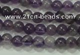 CTG72 15.5 inches 3mm round grade AB tiny amethyst beads wholesale