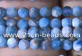 CTG759 15.5 inches 2mm faceted round tiny apatite gemstone beads