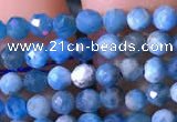 CTG760 15.5 inches 3mm faceted round tiny apatite gemstone beads