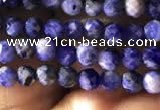 CTG779 15.5 inches 3mm faceted round tiny sodalite beads wholesale