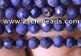 CTG789 15.5 inches 3mm faceted round tiny sapphire gemstone beads