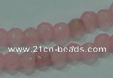 CTG86 15.5 inches 3mm faceted round tiny dyed white jade beads wholesale