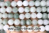 CTJ804 15 inches 12mm round Tianshan jade beads wholesale