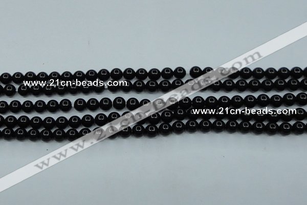 CTK02 15.5 inches 6mm round tektite gemstone beads wholesale