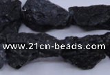CTK10 15.5 inches 12*16mm - 18*25mm nuggets tektite gemstone beads
