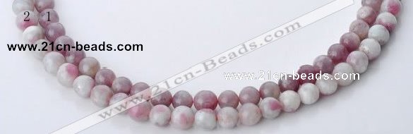 CTO15 15 inches 8.5mm round natural tourmaline beads wholesale