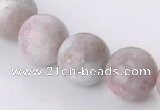 CTO17 15 inches 12mm round natural tourmaline beads wholesale