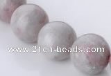 CTO19 15mm 15 inches round natural tourmaline beads wholesale