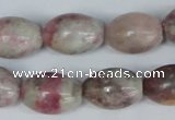 CTO217 15.5 inches 13*18mm rice pink tourmaline gemstone beads