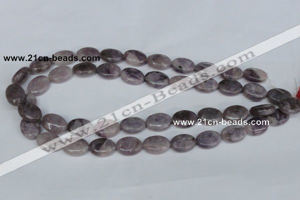 CTO226 15.5 inches 13*18mm oval tourmaline gemstone beads