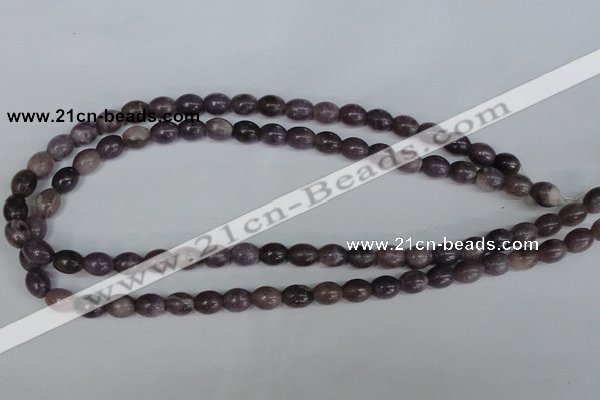 CTO230 15.5 inches 8*10mm rice tourmaline gemstone beads