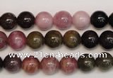 CTO366 15.5 inches 9mm round natural tourmaline gemstone beads