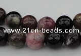 CTO390 15.5 inches 11mm round natural tourmaline gemstone beads