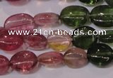 CTO421 15 inches 7*9mm oval natural tourmaline beads wholesale