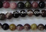 CTO453 15.5 inches 6mm round natural tourmaline gemstone beads