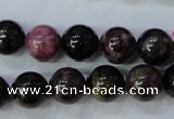 CTO456 15.5 inches 11mm round natural tourmaline gemstone beads