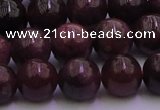 CTO502 15.5 inches 6mm - 6.5mm round natural red tourmaline beads