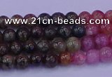 CTO622 15.5 inches 6mm round tourmaline gemstone beads wholesale