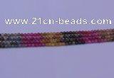 CTO631 15.5 inches 5mm round tourmaline gemstone beads wholesale