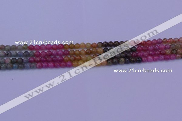 CTO632 15.5 inches 6mm round tourmaline gemstone beads wholesale