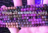 CTO666 15.5 inches 5mm round natural tourmaline gemstone beads