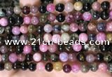 CTO687 15.5 inches 6mm round tourmaline beads wholesale