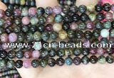 CTO696 15.5 inches 6mm round tourmaline gemstone beads