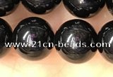 CTO703 15.5 inches 10mm round black tourmaline beads wholesale