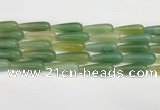 CTR431 15.5 inches 10*30mm teardrop agate beads wholesale